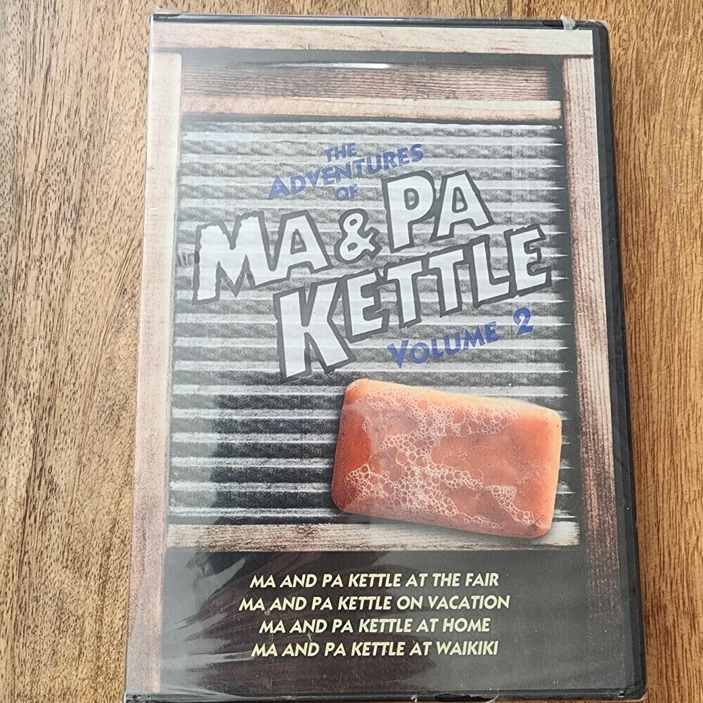 The Adventures Of Ma & Pa Kettle Volume 2 DVD 4 Family Comedy Set Universal